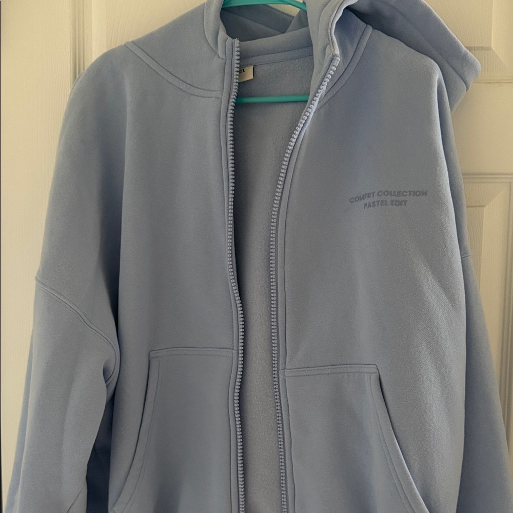 Comfy Collection Pastel Blue Women's Hoodie
